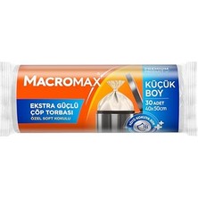 Defne Store Ekstra Güçlü Çöp Torbası Küçük Boy 40X50 Cm, Soft Kokulu, 30 Adet