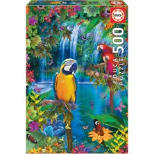 Bg 500 Puzzle 15512 Bird Tropical Land
