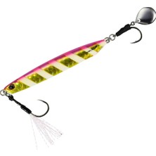 Bg Duo Drag Metal Ss Blade 28GR PFA0045 Pink Gold Zebra Glow Suni Yem