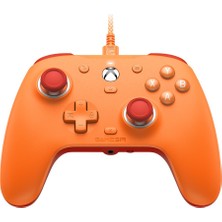Bg Xbox Series X|s, Xbox One ve Windows 10/11 Için G7 Se Kablolu Oyun Kumandası, Hall Efektli Joysticks/hall Trigger, 3,5 mm Ses Jakı - Turuncu