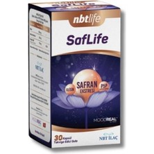 Bg Life Saflife Kapsül, 30 Adet, Safran Ekstresi ve B6 Vitamini Içeren Takviye
