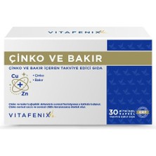 Bg Çinko Bakır Takviyesi 15 Mg Çinko Sülfat ve 2 Mg Bakır Içeren Çinko ve Bakır Takviyesi 30 Kapsül