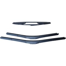 Defne Store Ön ve Arka Cam Silecek Seti 61610443590, Bmw X3 E83 ile Uyumlu 2004-2010