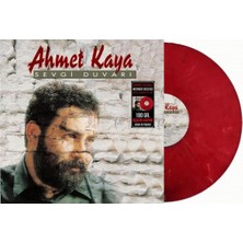 Bg Ahmet Kaya Sevgi Duvarı Kırmızı Mermer Desenli Plak Lp