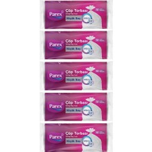 Bg Güçlü Çöp Torbası Mini Boy 5' Li Paket