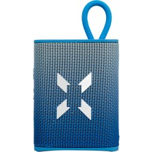 Bg Bluetooth Kablosuz Su Geçirmez Ipx7 Rgb Tws Stereo Hoparlör (Mavi-Beyaz) X6703