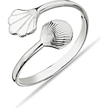 Defne Store 925 Ayar Gümüş Istiridye Yüzük, Y014301