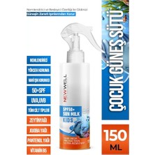 Defne Store Çocuk Güneş Sütü Yüksek Koruma SPF50+ Jojoba Oil 150 Ml, TYCYZH4K5N171619943421284