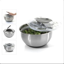 Defne Store Karıştırma Kabı, Mien Salata Kurutucu ve Cha-02 Yeşillik-Sebze Kurutma