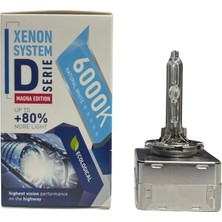 Bg Ampul D1S 6000K +%50 Fazla Işık Xenon Pht PH4512
