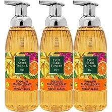 Defne Store Bodrum Mandalinası Köpük Sabun 500 ml x 3
