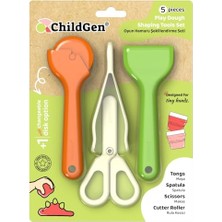 Defne Store Oyun Hamuru Premium Modelleme Seti (Roller, Cımbız), Makas, Spatula