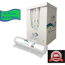 Defne Store Balonlu Naylon Sargı 33 cm Genişlikte 500 cm Uzunlukta Havalı Eşya Koruma Ambalaj Pat Pat