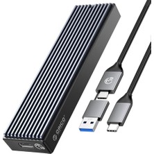 Defne Store M.2 Nvme USB 3.1 Gen2 10GBPS SSD Harici Disk Muhafazası, M-Anahtar M2 2230/2242/2260/2280 Nvme Ssd, Uasp, SMART-M2PV2