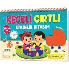 Defne Store Yükselen Zeka 12-20 Etkinlik Kitabım Ay Ilk Cırt Cırtlı Keçeli