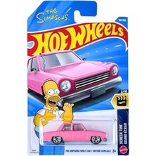 Defne Store Hot Wheels Tekli Arabalar The Sımpsons Famıly Car/voıture Famılıale (Kısa Kart) JJJ68
