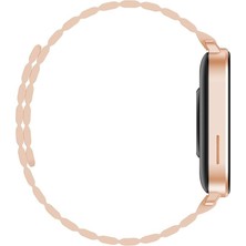 Store Hiwatch Talk 2 Amoled Ekran Android ve Ios Uyumlu Manyetik Kayisli Akilli Saat Pembe