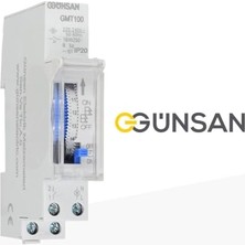 Defne Store Mekanik Zaman Saati 100 Saat Rezervli, 24 Saatlik Otomat Tipi (220–240V Ac / 230V~)