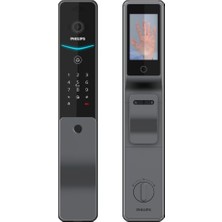 Defne Store Akıllı Kilit DDL720-MVP-17HWSE | Avuç Içi Tanıma; Parmak Izi, Şifre, Kart, Wifi Bağlantılı, Kameralı, Otomatik Kilitleme