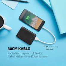 Store Minicable 30CM iPhone ile Uyumlu Şarj Kablosu - Beyaz (2DK7512B)