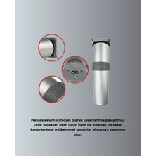 Store Profesyonel Erkek Tıraş Makinesi – Kablosuz, Paslanmaz Bıçaklı ve Tam Aksesuar