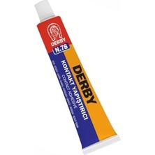 Defne Store Yapıştırıcı, Derby Tüp 40 G 2 Adet Kontakt Sıvı Yapıştırıcı Deri Kösele Lastik Kumaş Porselen Mobilya Yapıştırıcı