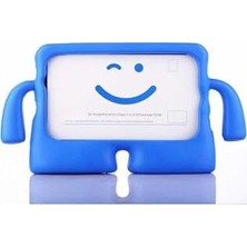Defne Store iPad 10.2 2021 (9.nesil) ile Uyumlu Standlı Tablet Kılıfı - Mavi 4