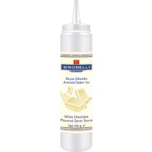 Defne Store Beyaz Çikolata Aromalı Dekor Sos, 750 G