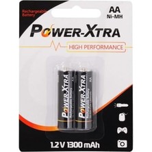 Store Power-Xtra 1.2V 1300 Mah Aa Ni-Mh Şarj Edilebilir Kalem Pil – 2’li Blister Paket