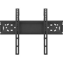 Store HDX8704 Sabit Tv Askı Aparatı 43-60 Inç Orta ve Büyük Ekran Duvara Montaj Aparatı - 50 kg Taşıma Kapasitesi, Maksimum 250X250 mm Vesa Uyumlu, Siyah Metal