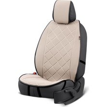 Bg Active Pro Series Koruyucu Oto Koltuk Minderi (Bej)