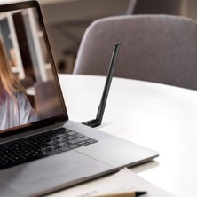 Store Archer TX35U Plus | AX1800 Wi-Fi 6 Kablosuz USB Adaptör | 1800 Mbps Hız | Çift Bant | Yüksek Çekim Güçlü Anten | USB 3.0 | Wpa3 | Beamforming & Mu-Mımo | Masaüstü ve Laptop Pc Alıcı