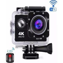 Store Kask Kamerası 170 Derece 16 Mp 4K Ultra Hd Wifi Aksiyon Kamerası Kumandalı Kamera