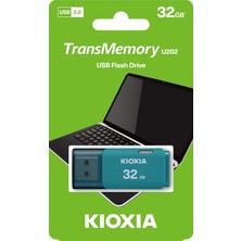 Store Transmemory U202 32GB USB Bellek – USB 2.0, Açık Mavi