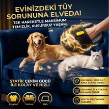 Store Evcil Hayvan Tüy Temizleme Eldiveni, Statik Mikro Tüy Toplayıcı Kedi Köpek Tüyü Için Koltuk, Halı ve Kıyafet Temizleme Eldiveni