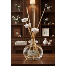 Defne Store Yasemin Çiçeği Seramik Taş Çiçekli Çubuklu Oda Kokusu, Anadolu Yasemini 80 ml