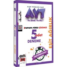 Yargı Yks Ayt Eşit Ağırlık 5 Deneme Çözümlü