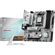 Store Pro B840M Gamıng Plus WIFI6E Ddr5 HDMI Pcıe 16X V4.0 Am5 Matx