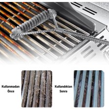 Store Barbekü Mangal Izgara Teli Temizlik Fırçası