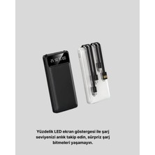 Store Çoklu Güvenlik Korumalı 20.000 Mah Powerbank Fener Özellikli
