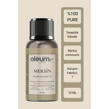 Oleum Lab Mersin Uçucu Yağı 10 ml %100 Pure & Terapötik Etkili (Cinsel Isteksizlik & Burun Tıkanıklığı)