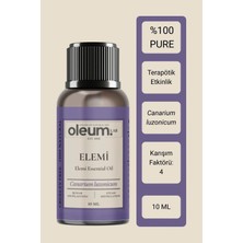 Oleum Lab Elemi Uçucu Yağı 10 ml %100 Pure & Terapötik Etkinlik (Kırışık Cilt)