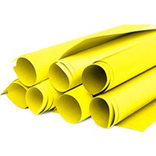 Defne Store 100 Adet Fon Kartonu 50 x 70 cm Sarı