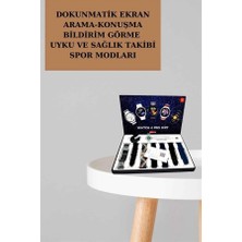 Store Powerbank Aynalı Bluetooth Kulaklık ve Akıllı Saat Seti Anc Özelliği Dokunamatik