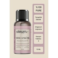 Oleum Lab Mercanköşk / Marjoram Uçucu Yağı 10 ml %100 Pure & Terapötik Etkili (Diş Sıkması & )