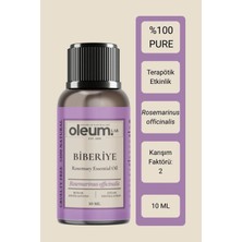 Oleum Lab Biberiye Uçucu Yağı 10 ml %100 Pure & Terapötik Etkili & Doğal
