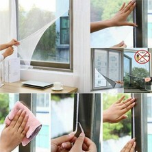 Store Ieg™ Tüm Cam Pencere Kapılara Uyumlu Çift Kanat Pencere Sinekliği
