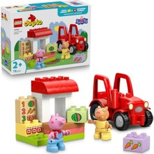 Defne Store LEGO Duplo Peppa Pig Traktör ve Pazar 10468