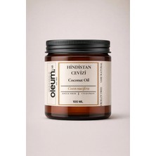 Oleum Lab Hindistan Cevizi Yağı 100 ml %100 Pure & Terapötik Etkili
