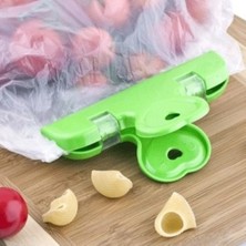 Store 2li Pratik Torba Paket ve Poşet Kapatıcı Kilitli Klips Mandal